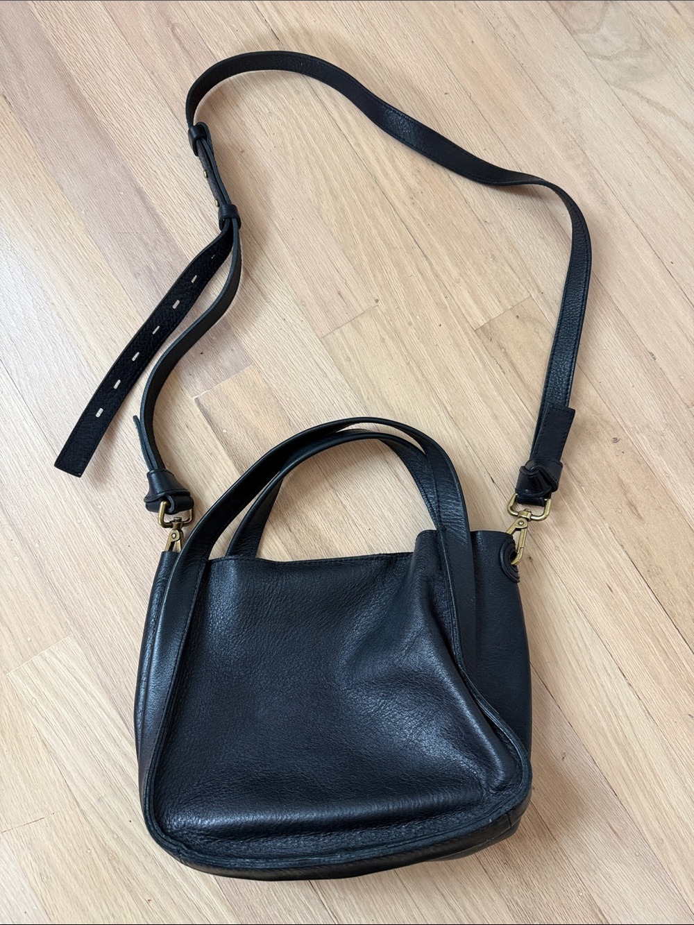 Madewell Leather small Tote Bag